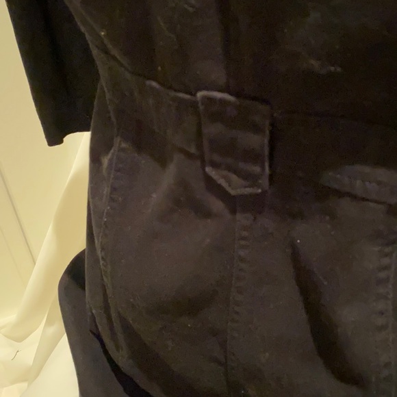 NWOT sexy black button up jean jacket/dress - Picture 6 of 7